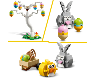 LEGO ICONIC 40808 Poszukiwanie pisanek z zajączkiem i kurczaczkie - 1473437 - zdjęcie 9